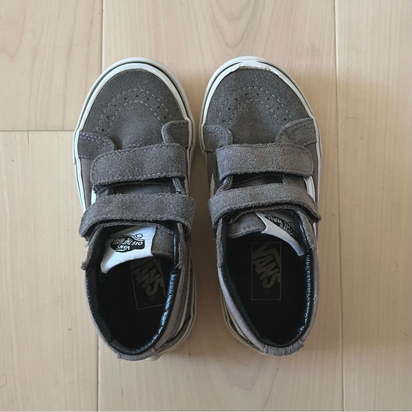 Vans Kids Gray High-Top Sneakers - Picture 8 of 11